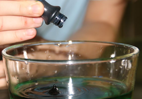 Очистка бассейна зеленкой