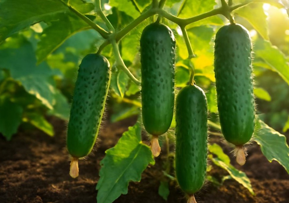 Богатый урожай и быстрый рост огурцов