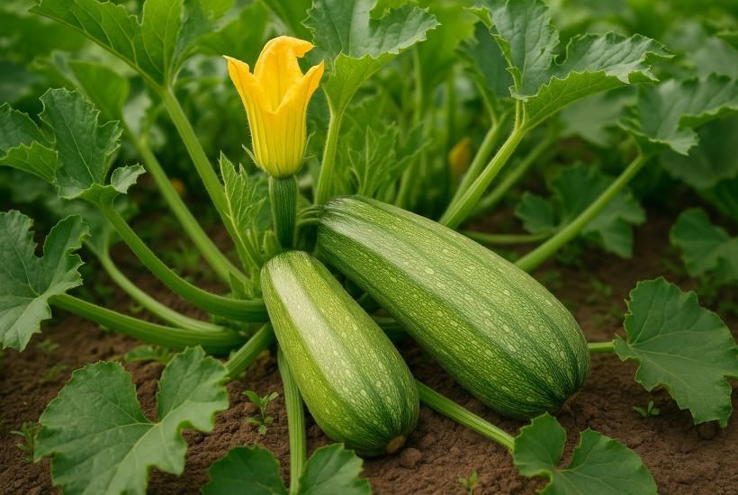 Кабачки способны плодоносить до конца осени